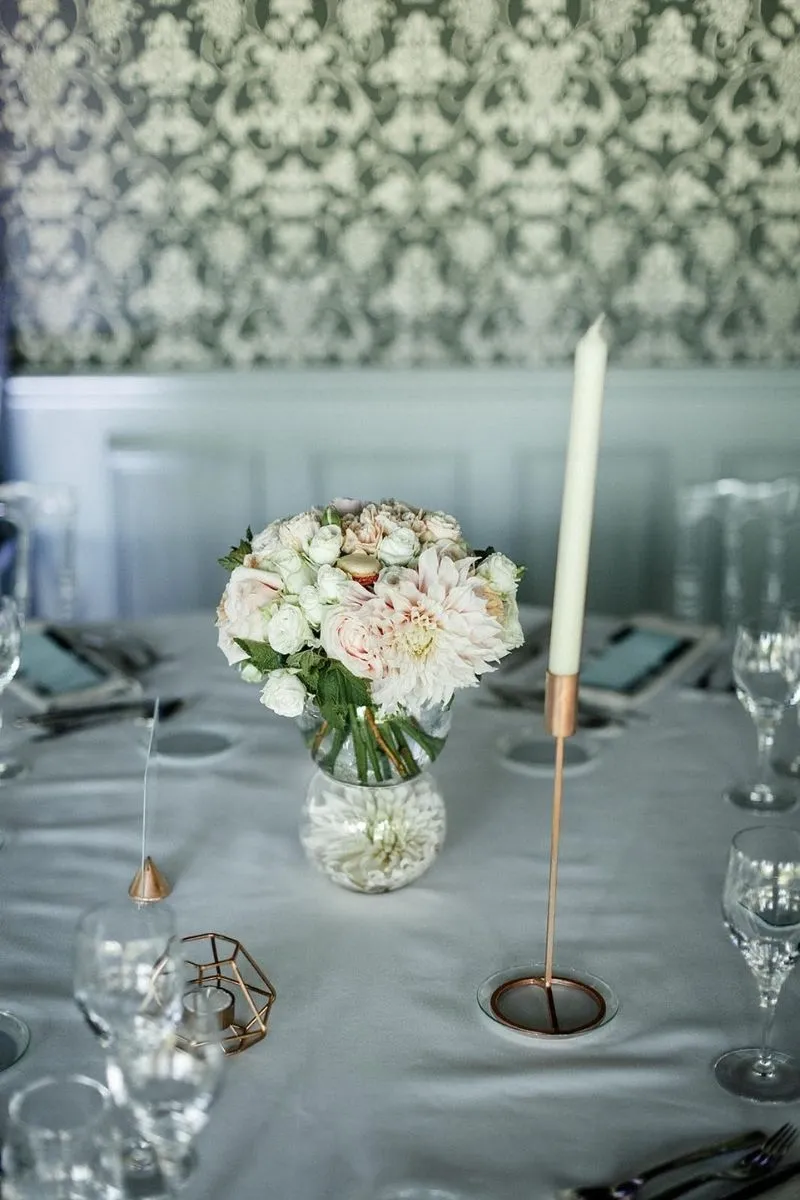 bouquet de fleurs au chateau d'hardricourt