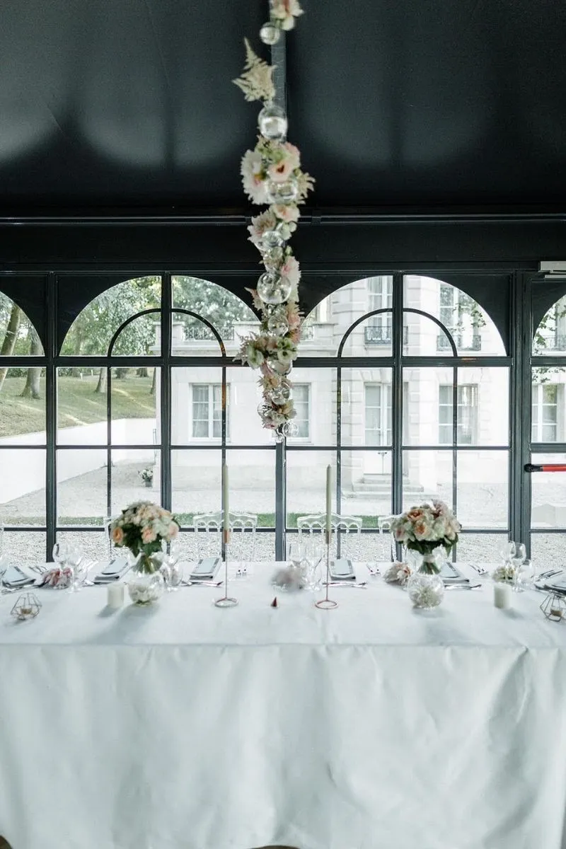 salle de reception au chateau d'hardricourt