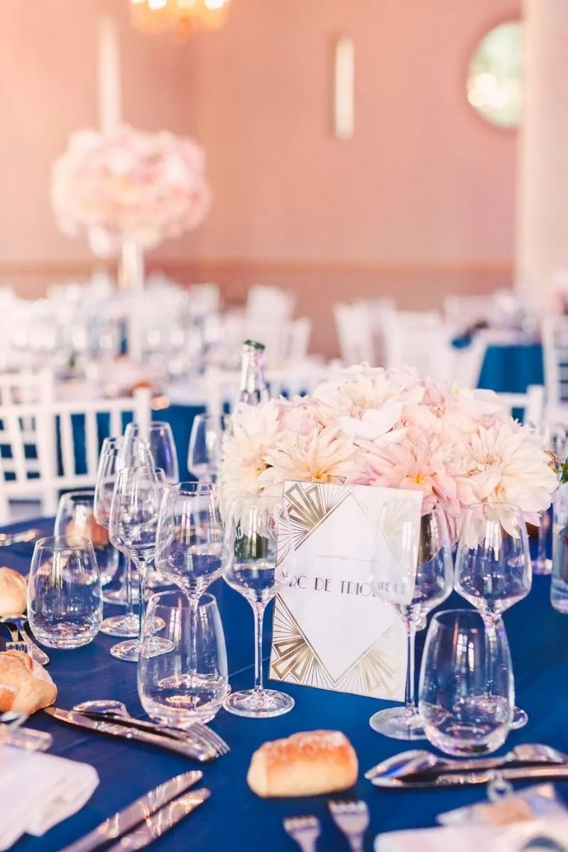 table d'honneur au chateau de villiers
