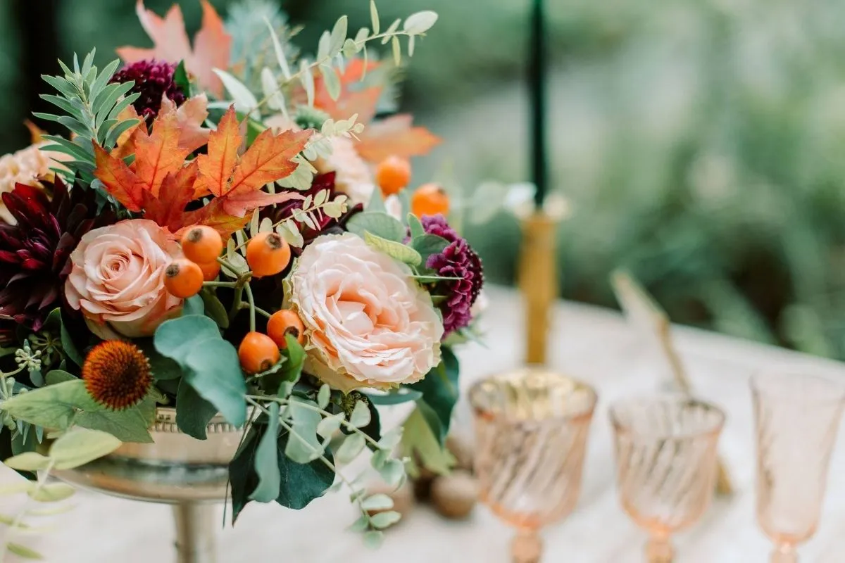 zoom sur bouquet du Domaine de Quincampois