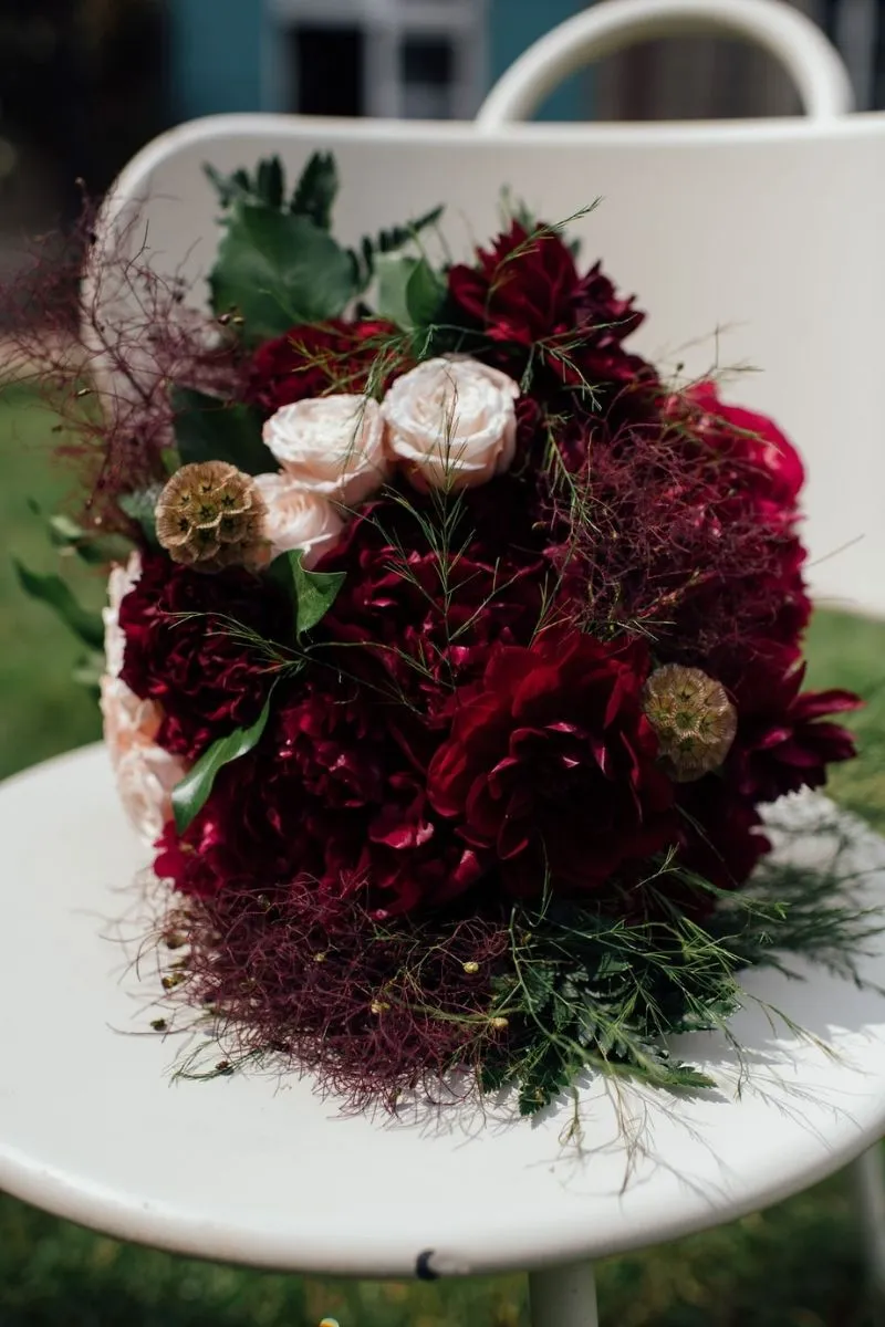 bouquet de fleurs à la Ferme d'Armenon