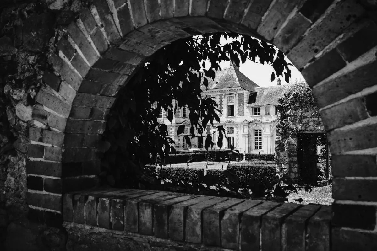 chateau de vallery vue d'extérieur
