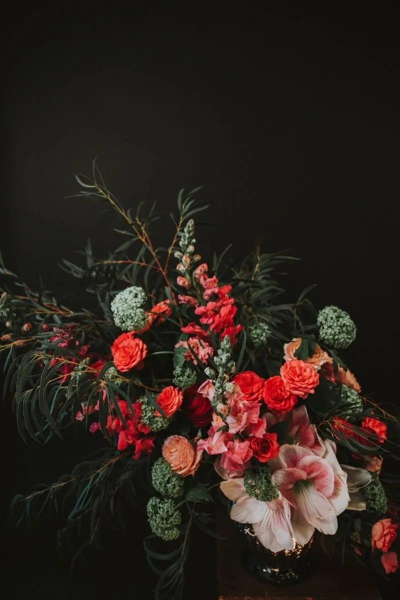 couverture bouquet de fleurs