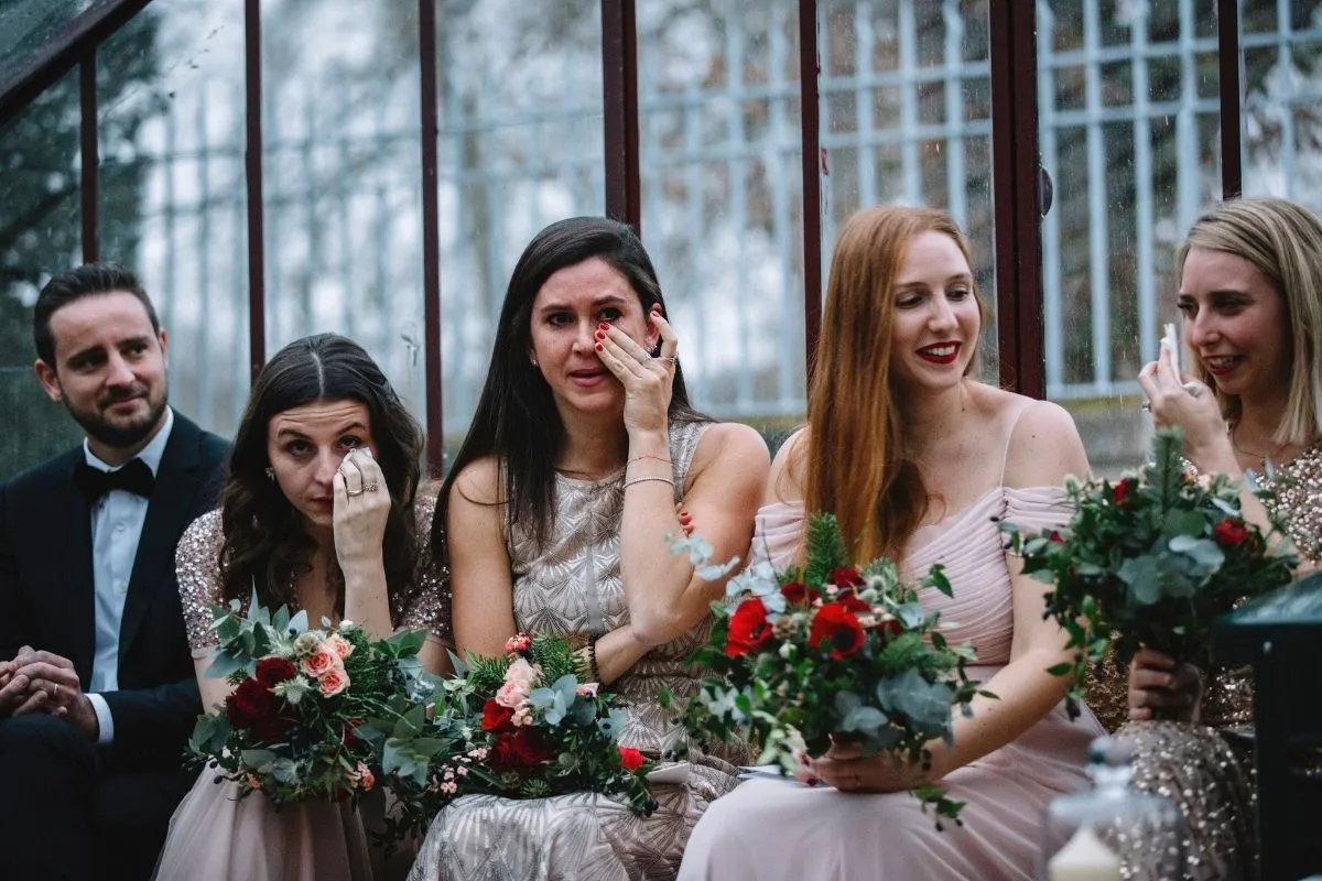 les demoiselles d'honneurs au Domaine de Verderonne