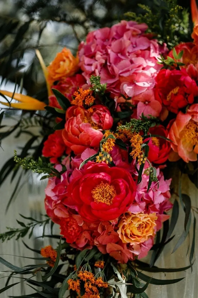 Mariage fun et coloré