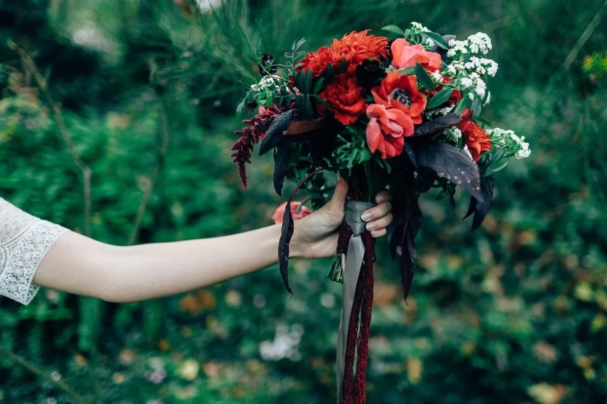 bouquet de fleurs auutomne